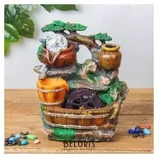 Фонтан "В горах" 20х25 см (С подсветкой)