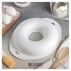 Форма для муссовых десертов и выпечки «Пончик», 29×24 см, цвет белый