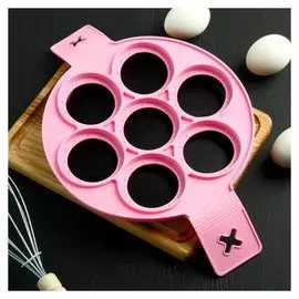 Форма для оладий и яичницы «Ози. круг», 40×23 см