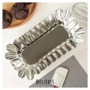 Форма для выпечки 31х15,5 см "Прямоугольник волнистый"