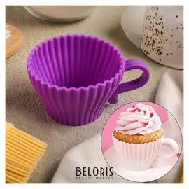 Форма для выпечки «Алиса в стране чудес», 9×7×4,5 см, внутренний размер 6,5×6,5×4,5 см