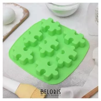 Форма для выпечки «Пазлы», 17,6×18 см, 7 ячеек