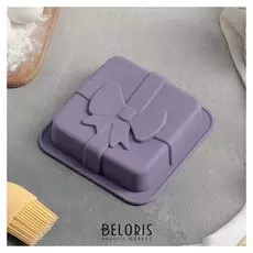 Форма для выпечки «Подарок», 12×12 см