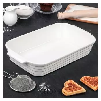 Форма для выпечки «Прямоугольник. бруно», 36×21×6,2 см