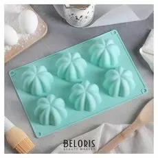 Форма для выпечки «Пудинг», 30×17,5 см, 6 ячеек