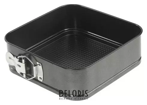 Форма для выпечки разъемная 24 см "Элин. квадрат", антипригарное покрытие