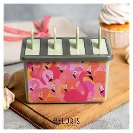 Формочка для мороженого "Фламинго"