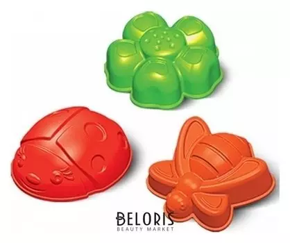 Формочки "Божья коровка, пчелка, цветочек"