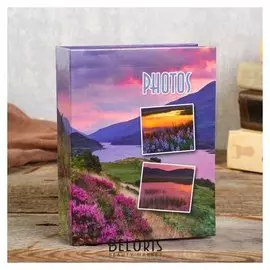 Фотоальбом Brauberg на 100 фотографий 10х15 см "Горный вид"