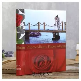 Фотоальбом Brauberg на 20 магнитных листов, 23х28 см, "Чувства"