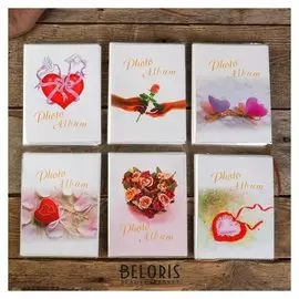 Фотоальбом Brauberg на 36 фотографий 10х15 см"Любовь"