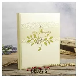 Фотоальбом магнитный 10 листов "Первые цветы" 32,5х27,5х4 см