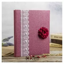 Фотоальбом магнитный 10 листов "Прованс. рошель" текстиль 32,5х27,5х4 см