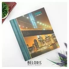 Фотоальбом магнитный 23х28 см 20 листов "Вечерний мост"