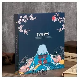 Фотоальбом магнитный 30 листов "Путешествие в азию" 28х26х4 см