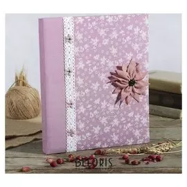 Фотоальбом на 100 фото 13х18 см "Прованс. вивиана" текстиль 32,5х27,5х4 см
