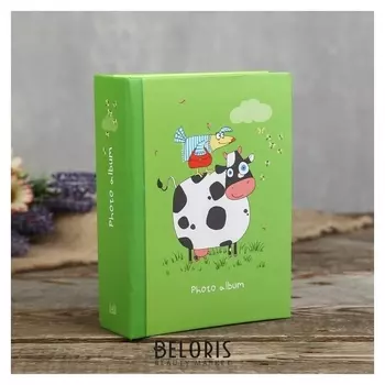 Фотоальбом на 100 фото "Коровка"
