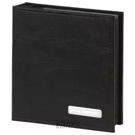 Фотоальбом на 200 фото 10х15 см, под фактурную кожу, индивидуальный бокс, черный