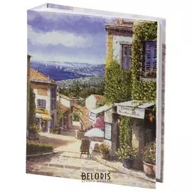 Фотоальбом на 200 фото 10х15 см, твердая обложка, "Улица прованса"