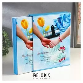 Фотоальбом на 200 фото 13х18 см "Мы вместе" в коробке 29,5х23х5,3 см