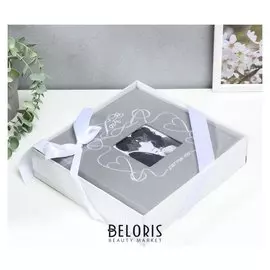 Фотоальбом "С сердечками" на 200 фото 10х15 см. 23х6х24см.