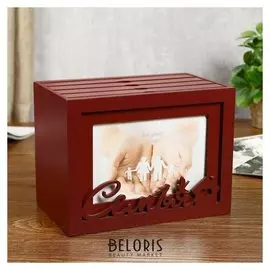 Фотоархив на 96 фото "Семья, дом" 20х16х12 см