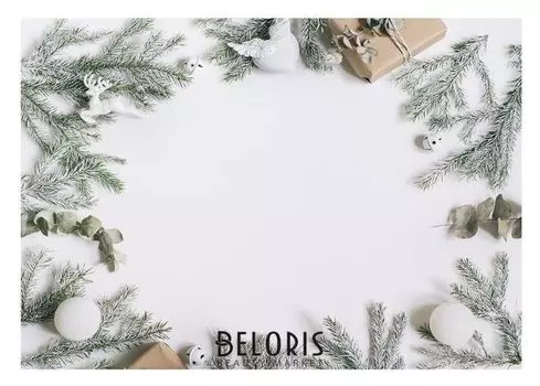 Фотофон «Еловые веточки», 70 × 100 см, бумага, 130 г/м