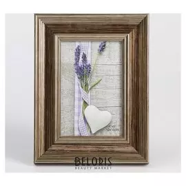 Фоторамка пластик 10х15 см "Бронзовый металлик" 22,1х17,1х2,2 см