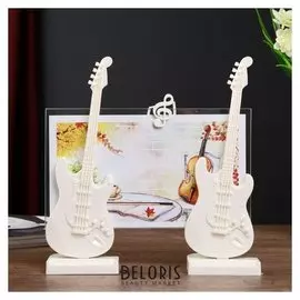 Фоторамка пластик 12х20 см "Бас-гитары" 18х20х5 см