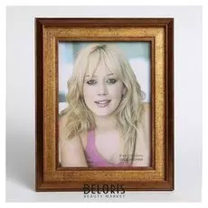 Фоторамка пластик 15х20 см "Фердинанд" золотая патина 27х22х2,1 см