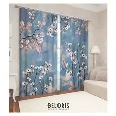 Фотошторы «Неизвестный цветок» 145х260см - 2 шт