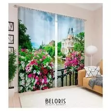 Фотошторы «Веранда» 145х260см- 2 шт