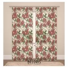 Фототюль 29 145х260см-2шт, пэ 100%