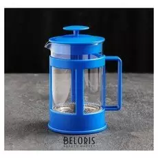 Френч-пресс «Классика», 800 мл, цвет синий