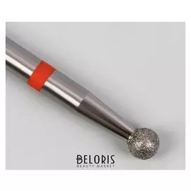 Фреза алмазная для маникюра «Шар», мелкая зернистость, 2,7 мм