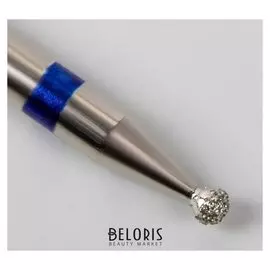 Фреза алмазная для маникюра «Шар», средняя зернистость, 1,4 мм