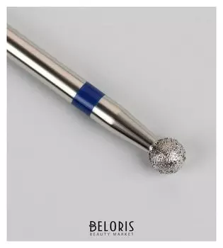 Фреза алмазная для маникюра «Шар», средняя зернистость, 3,1 мм