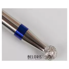 Фреза алмазная для маникюра «Шар», средняя зернистость, 2,7 мм