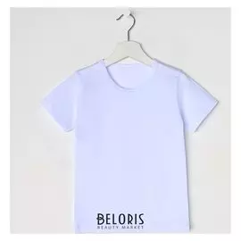 Футболка детская, цвет белый, рост 146 см