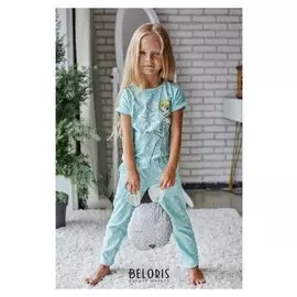 Футболка детская Disney "Холодное сердце", рост 98-104 (30), голубой