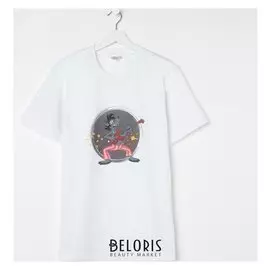 Футболка детская «Ну, погоди!» цвет белый, рост 158 см (S)