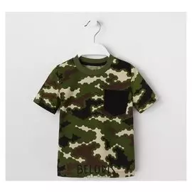 Футболка Kaftan "Boy" р.30 (98-104), зелёный