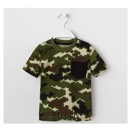 Футболка Kaftan "Boy" р.34 (122-128), зелёный