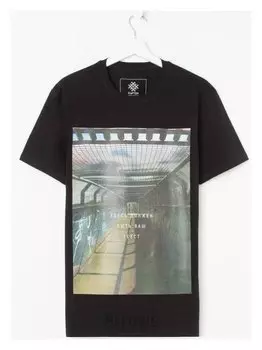 Футболка Kaftan "Тоннель", 48, черн