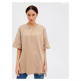 Футболка Mist Basic, One Size, песок