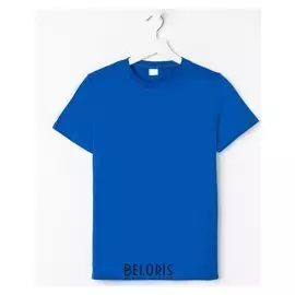 Футболка подростковая, цвет электрик, рост 152 см (12 лет)