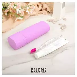 Футляр для зубной щётки и пасты 6×4×19 см