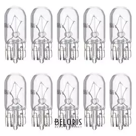 Галогенная лампа Cartage T10 W5w, 5 Вт, 24 В, набор 10 шт