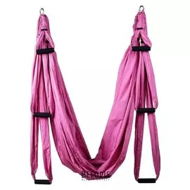 Гамак для йоги 250 × 140 см, цвет розовый