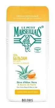 Гель-бальзам для душа с соком алоэ вера и маслом ши Sensitive